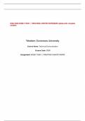 WGU D339 WGM1 TASK 1&colon; CREATING A WHITE PAPER&vert;2025 Update with complete solution