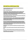 ICH GCP for CCRC Exam Prep Questions and Answers 2025&sol;2026&lpar; A&plus; GRADED 100&percnt; VERIFIED&rpar;&period;