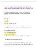  BLOCK 2 QUIZ LATEST 2025-2026 EXAM UPDATE QUESTIONS AND ANSWERS &vert;GRADE A &plus; GUARANTEE