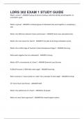 LDRS 302 EXAM 1 STUDY GUIDE questions and answers with solutions 2025