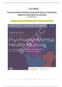 Test Bank Varcarolis&rsquo; Essentials of Psychiatric Mental Health Nursing&colon; A Communication  Approach to Evidence-Based Care 5th Edition by Chyllia D Fosbre All Chapters Covered&vert;&vert; Latest Edition&vert;&vert; 100&percnt; Verified Answers&vert;&vert; ISBN-13 978-0323810302
