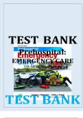 Test Bank For Prehospital Emergency Care 12th Edition By Joseph J&period; Mistovich&comma; Keith J&period; Karren &vert;All Chapters&comma; Year-2023&sol;2024&vert;