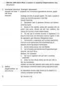 SNCOA LDR-301S Mod 1 Lesson 2 Leading Organizations org hierarchy 