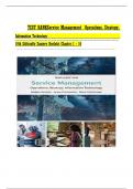 Test bank for service management operations strategy information technology 10th edition by Sanjeev K&period; Bordoloi and Fitzsimmons All Chapters 1-16 Covered