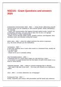 NSE101 - Exam Questions and answers 2025&period;