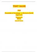 Test Bank For Essentials Of Sociology&colon; A Down-To-Earth Approach 14th Edition By Jim M&period;Henslin&vert; All Chapters &vert; Latest Version A&plus;