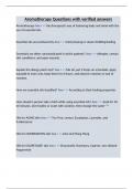 Aromatherapy Questions with verified answer2&period;