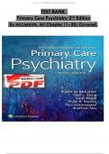 Test Bank For Primary Care Psychiatry 2nd Edition by Robert McCarron&comma; Glen Xiong Chapter 1 - 26