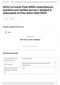 MICN LA County Final &lpar;2025&rpar; comprehensive questions and verified answers &lpar; detailed & elaborated&rpar; ACTUAL EXAM 2025 TEST&excl;&excl;