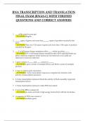 RNAS-C EXAMS WITH VERIFIED  QUESTIONS AND CORRECT ANSWERS &lpar;2024-2025&rpar; PDF 