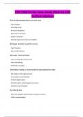 ITM C954 Combo Exam Study Material with Verified Solutions