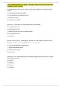 LOWA HERBICIDE RIGHT OF AWAY CATEGORY 6 EXAM WITH QUESTIONS AND ANSWERS &lpar;100&percnt; SOLVED&rpar;