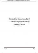 Test bank for Human Sexuality&colon; A Contemporary Introduction by Caroline F&period; Pukall