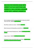 ILEA EVO TEST REVIEW EXAM WITH CORRECT ACTUAL QUESTIONS AND CORRECTLY WELL DEFINED ANSWERS LATEST 2025  ALREADY GRADED A&plus; 