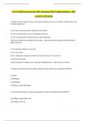 FULL NHIE Exam Practice 500&plus; Questions With Verified Solutions &vert; 2025 LATEST UPDATED