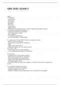 VBS 2032&period; EXAM 3 QUESTIONS AND ANSWERS CORRECT