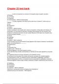 Chapter 23 test bank 2025&sol;2026 Questions With Completed & Verified Solutions&period;