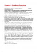 Chapter 1&colon; Test Bank 2025&sol;2026 Questions With Completed  & Verified Solutions&period;