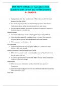 MSN-FNP 570 Midterm Exam 2025-2026&period; Questions with correct and verified answers&period; A&plus; GRADED&period;
