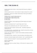 VBS&period; THE EXAM -2 Questions and Answers   100&percnt; Solved