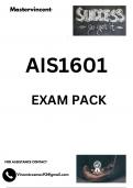 AIS1601 EXAM PACK 2025 &lbrack;DETAILED QUESTIONS AND ANSWERS&rcub;