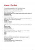 Chapter 1 Test Bank 9th Edition 2025&sol;2026 Questions With Completed & Verified Solutions&period;