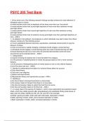 PSYC 205 Test Bank 9th Editions 2025&sol;2026 Questions With Completed & Verified Solutions&period;