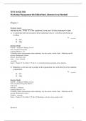 TEST BANK Marketing Management &lpar;4th Ed&rpar; By Johnston&semi; Marshall&vert; All 14 Chapters Covered