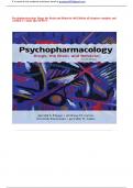 Psychopharmacology Drugs the Brain and Behavior 4th Edition  all chapters complete and verified A&plus; study tips NEW&excl;&excl;&excl;&excl;