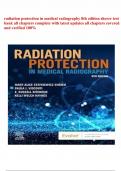 radiation protection in medical radiography 8th edition sherer test bank all chapters complete with latest updates all chapters covered and verified 100&percnt;