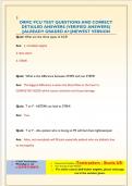 ORMC PCU TEST QUESTIONS AND CORRECT  DETAILED ANSWERS &lpar;VERIFIED ANSWERS&rpar;  &vert;&vert;ALREADY GRADED A&plus;&vert;&vert;NEWEST VERSION