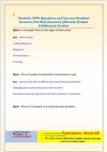 Orthotic CPM Questions and Correct Detailed  Answers &lpar;Verified Answers&rpar; &vert;&vert;Already Graded  A&plus;&vert;&vert;Newest Version