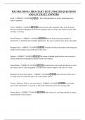 FOUNDATIONS 1 PRO START TEST UPDATED QUESTIONS AND ACCURATE ANSWERS