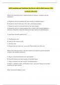 AHIT Insulation and Ventilation Test Review with Verified Answers &vert; 2025 LATEST UPDATED