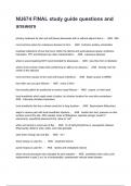 NU674 FINAL study guide questions and answers