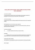 BUAL 2600 GUPTA EXAM 1 WITH COMPLETE SOLUTIONS 100&percnt; VERIFIED&excl;&excl;
