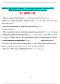 NASCLA Accredited Exam byJJ Johnson Contractor Seminar 2025-2026&period; Questions with correct and verified answers A&plus; GRADED&period;