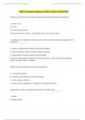American Home Inspector Training &lpar;AHIT&rpar;  Exam Review 2025