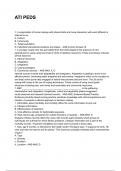 ATI PEDS  PROCTORED EXAM &sol;ATI PEDIATRIC PROCTORED EXAM 2026&sol;2027 Questions And Correct  Detailed  Answers With Rationales &lpar;complete bundle&rpar;