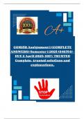 COM1511 Assignment 1 &lpar;COMPLETE ANSWERS&rpar; Semester 1 2025 &lpar;846754&rpar; - DUE 2 April 2025