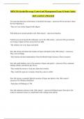RRM 330 Alcohol Beverage Control and Management Exam &num;1 Study Guide &vert; 2025 LATEST UPDATED