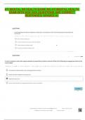 ATI MENTAL RN HEALTH EXAM &sol;RN ATI MENTAL HEALTH  EXAM WITH NGN 2025 &lpar;QUESTIONS AND CORRECT RESPONSES&rpar; GRADED A&plus;