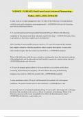 NURS6521 &sol; NURS 6521 Final Exam &lpar;Latest&rpar;&colon; Advanced Pharmacology - Walden &vert; 2025 LATEST UPDATED