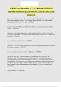 NURS 6521 Adv&period; Pharmacology ACTUAL Final Exam &vert; 2025 LATEST UPDATED &vert; COMPLETE QUESTIONS WITH ANSWERS &vert; 100&percnt; RATED CORRECT&excl;&excl;