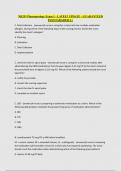 NR293 Pharmacology Exam 1 - LATEST UPDATE - GUARANTEED PASS&excl;&excl;GRADED A&plus;