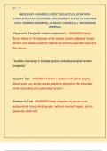 NBCE PART 4 BOARDS LATEST 2025 ACTUAL EXAM WITH  COMPLETE EXAM QUESTIONS AND CORRECT DETAILED ANSWERS  &lpar;100&percnt; VERIFIED ANSWERS&rpar; &vert;ALREADY GRADED A&plus;&vert; &vert;&vert;PROFESSOR  VERIFIED&vert;&vert;