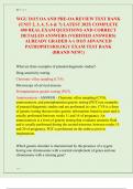 WGU D115 OA AND PRE-OA REVIEW TEST BANK &lpar;UNIT 2&comma; 3&comma; 4&comma; 5&comma; 6 & 7&rpar; LATEST 2025&vert; COMPLETE 400 REAL EXAM QUESTIONS AND CORRECT DETAILED ANSWERS &lpar;VERIFIED ANSWERS&rpar; ALREADY GRADED A&plus;&vert; D115 ADVANCED PATHOPHYSIOLOGY EXAM TEST BANK &lpar;BRAND NEW&excl;&rpar;