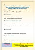UAS Remote Pilot Practice Exam Questions and  Correct Detailed Answers &lpar;Verified Answers&rpar;  &vert;&vert;Already Graded A&plus;&vert;&vert;Newest Version