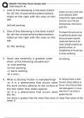 ENGM 445 Mid Term Study Set &lpar;Chapter 11&rpar; Question and answer rated A&plus;
