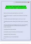 Astro 1 PSU- Final Exam Questions And Answers &vert;Latest 2025 &vert; Guaranteed Pass&period;
